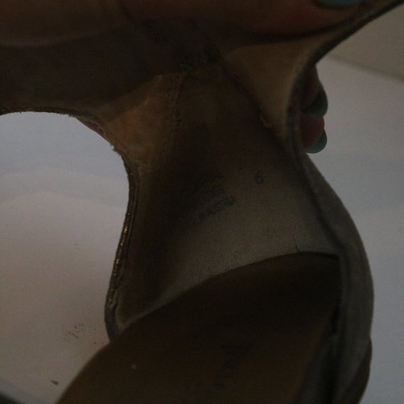 Paul Green Metallic Sandals - Picture 5 of 8